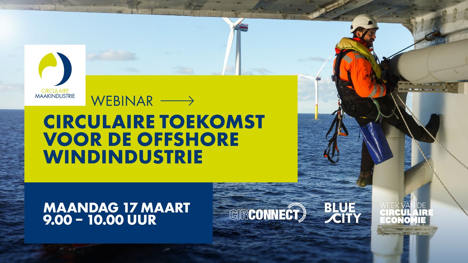 Week van de Circulaire Economie: webinar over offshore windparken